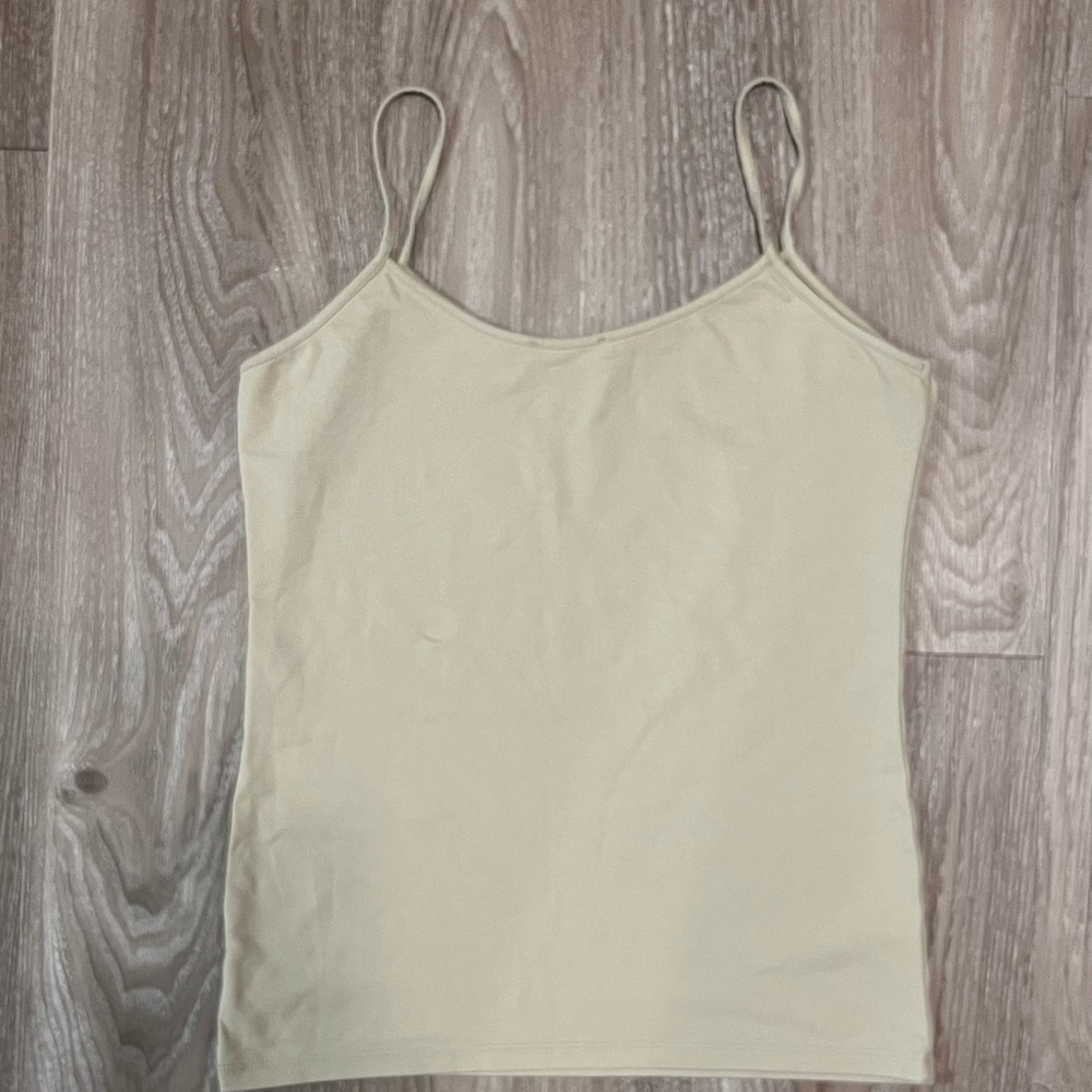 Zara beige tank top size M